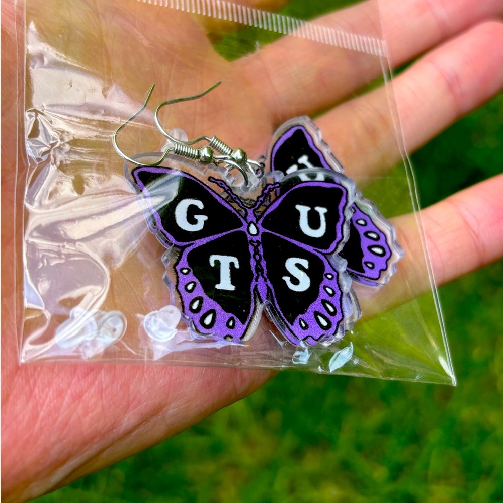 Olivia Rodrigo Butterfly Earrings